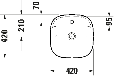 Zencha Раковина на столешницу 25