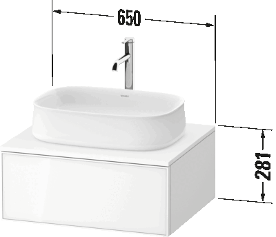 Zencha Тумба под консольную раковину, подвесная 15