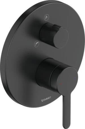 C.1 Однорычажный смеситель  скрытого монтажа с переключателем на 2 потребителя 2