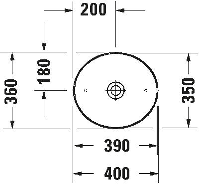 Cape Cod Раковина без площадки под смеситель 5