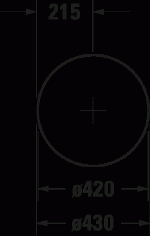 Cape Cod Раковина без площадки под смеситель 7