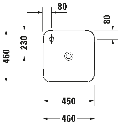 Cape Cod Раковина с подиумом для смесителя 10
