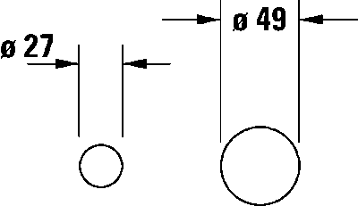 Circle Однорычажный смеситель для раковины скрытого монтажа 12