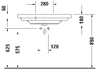 D-Code Умывальник медицинский Med 4
