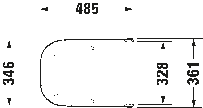 D-Code Сиденье для унитаза Vital 5