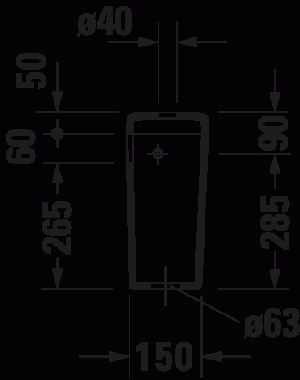 D-Code Бачок с механизмом двойного смыва 4