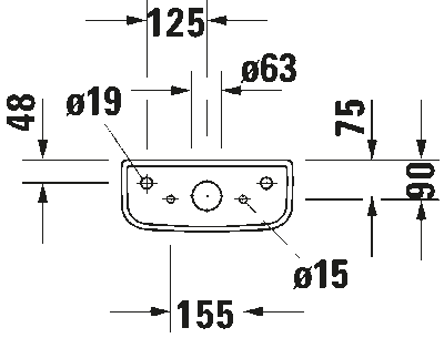 D-Code Бачок с механизмом двойного смыва 5