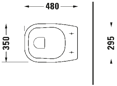D-Code Напольный унитаз. Модель с промывкой 3