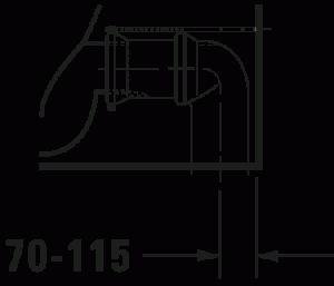 D-Code Унитаз комбинированный с вертикальным смывом 4