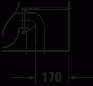 D-Code Унитаз комбинированный с вертикальным смывом 5