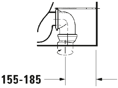 D-Code Унитаз комбинированный с вертикальным смывом 7