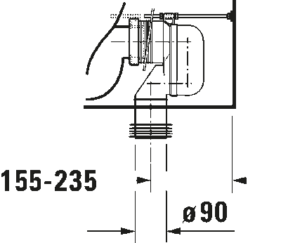 D-Code Унитаз комбинированный с вертикальным смывом 8