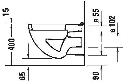 D-Code Унитаз подвесной компакт 4
