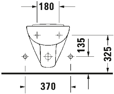 D-Code Биде подвесное с переливом 6