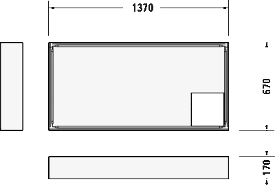 D-Code Душевой поддон прямоугольный вариант 6