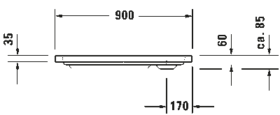 D-Code Душевой поддон квадратный вариант 12