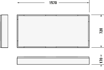 D-Code Душевой поддон прямоугольный вариант 5
