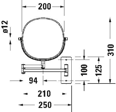 D-Code Косметическое зеркало 8