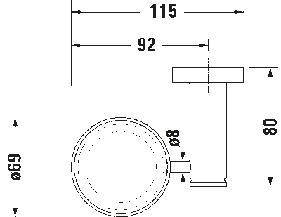 D-Code Держатель для стакана 4