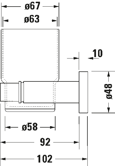 D-Code Держатель для стакана 5