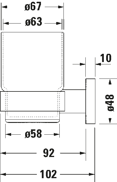 D-Code Держатель для стакана 5