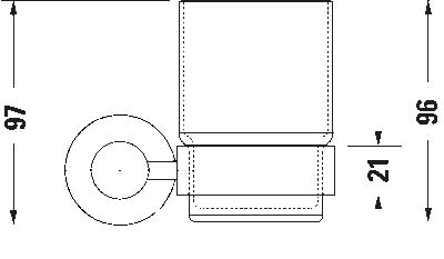 D-Code Держатель для стакана 6