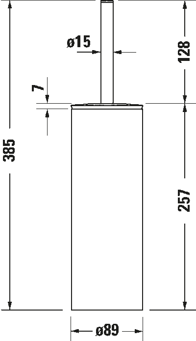 D-Code Ершик для унитаза напольный 4