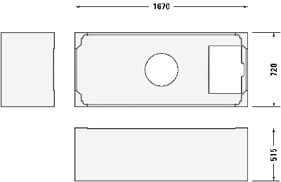 D-Code Встроенная ванна 8