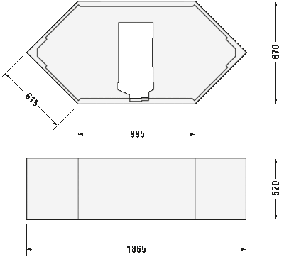 D-Code Встроенная ванна 7