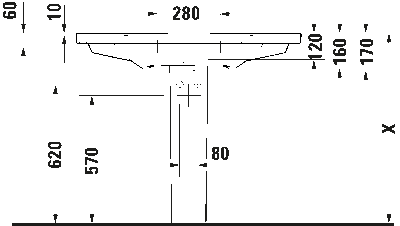 D-Neo Умывальник 14