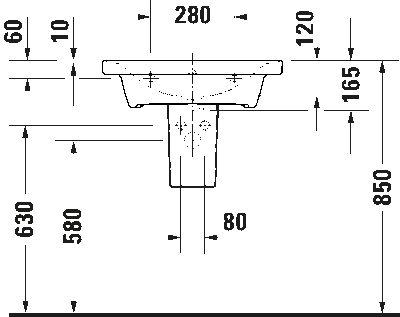 D-Neo Умывальник 5