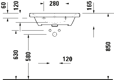 D-Neo Умывальник 10
