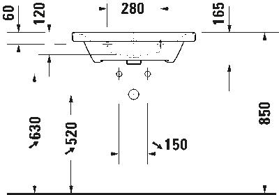 D-Neo Умывальник 11