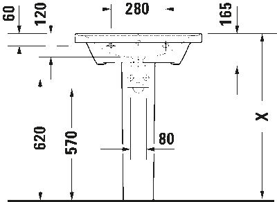 D-Neo Умывальник 13