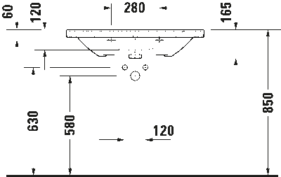 D-Neo Умывальник 14