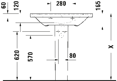 D-Neo Умывальник 17