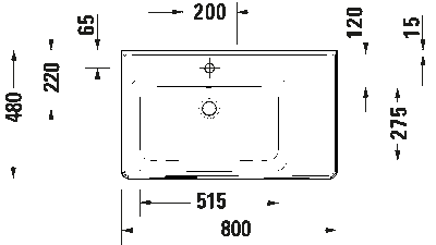 D-Neo Умывальник 12