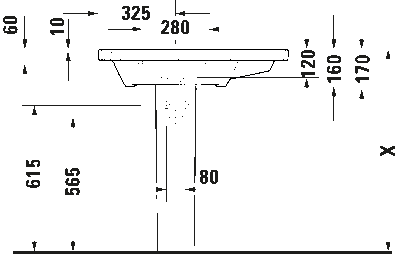 D-Neo Умывальник 16