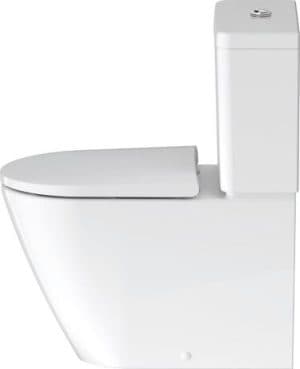 D-Neo Унитаз напольный комбинированный Duravit Rimless без смывного края 10