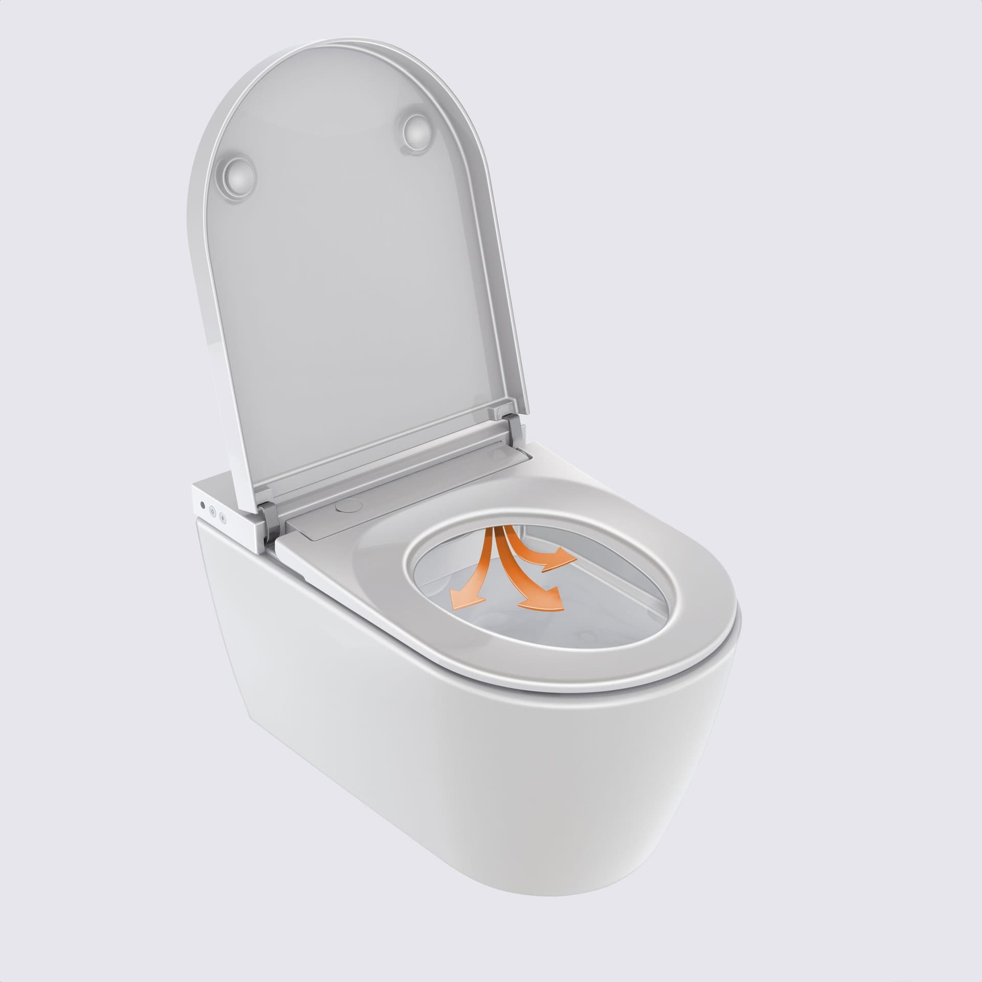 Фен с тёплым воздухом для бережной сушки