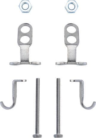 Упрощенное креплени для полупьедесталов