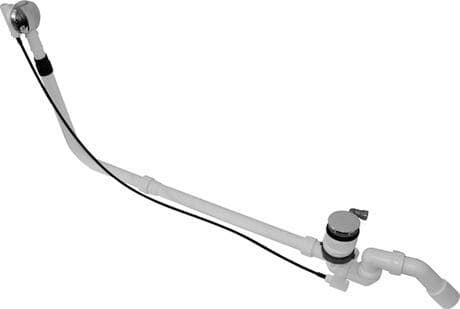 Комплект слива-перелива квадратно-овальный** (обязательно требуется обратный клапан