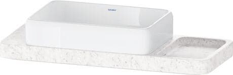 Qatego Накладная раковина с Консоль